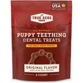 True Acre Foods All-Natural Puppy Dental Teething Ring Original Flavor Dental Dog Treat, 6 count