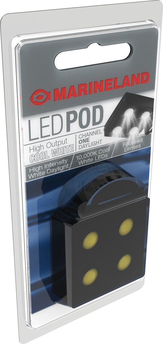 MARINELAND LED Mod Pod High White Aquarium Lighting - Chewy.com