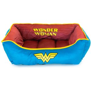 Buckle-Down Wonder Woman Bolster Dog Bed