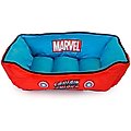 Buckle-Down Captain America Bolster Dog Bed