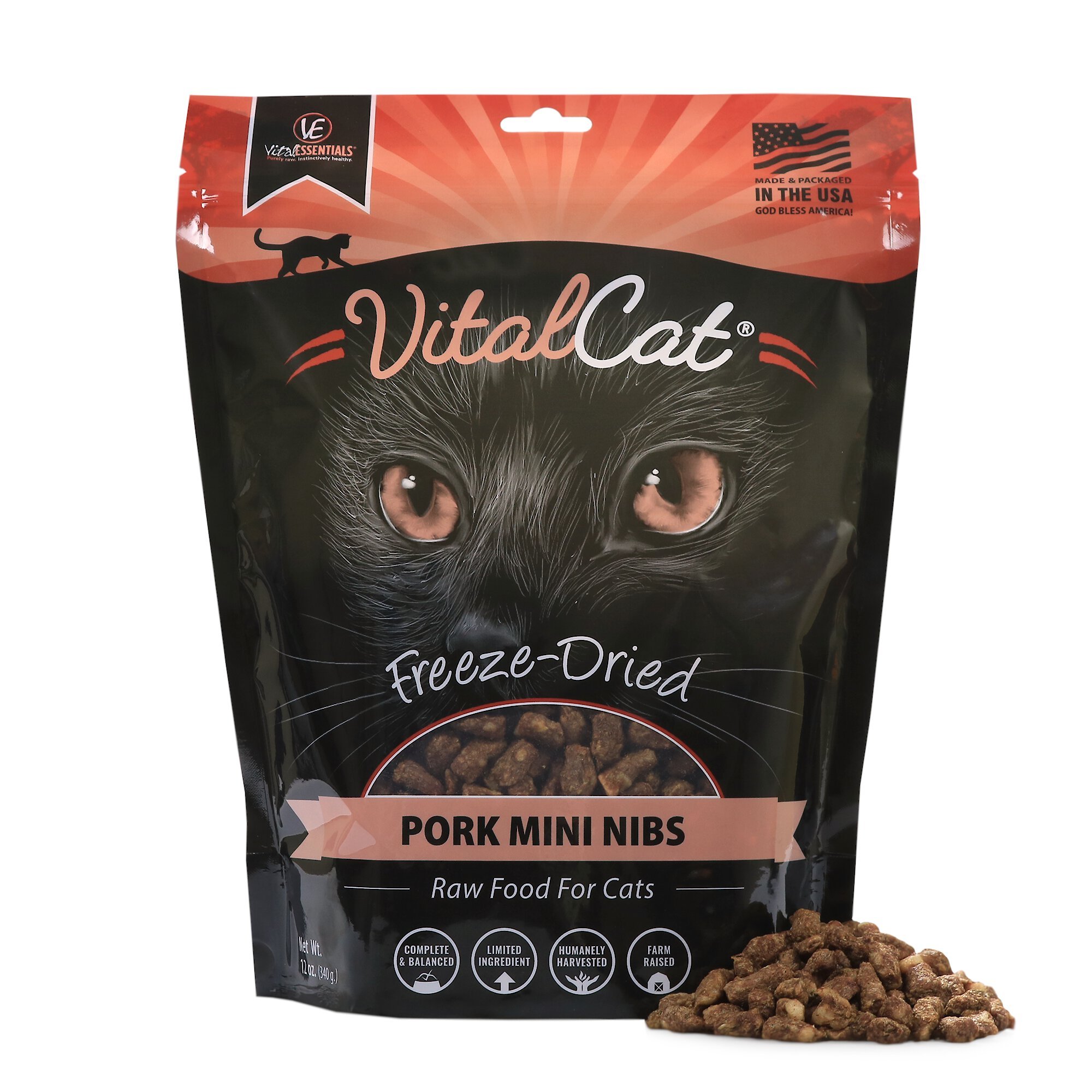 Primal Pork Nibs Jerky Dog & Cat Treats