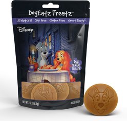 Team Treatz DogEatz Lady & the Tramp Dental Dog Treats, 7-oz bag, count varies