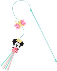 Disney Minnie Mouse Teaser Wand Cat Toy with Catnip