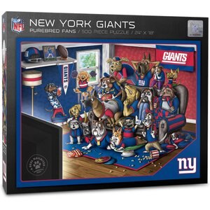 YouTheFan NFL Purebred Fans 500-Piece Puzzle, New York Giants