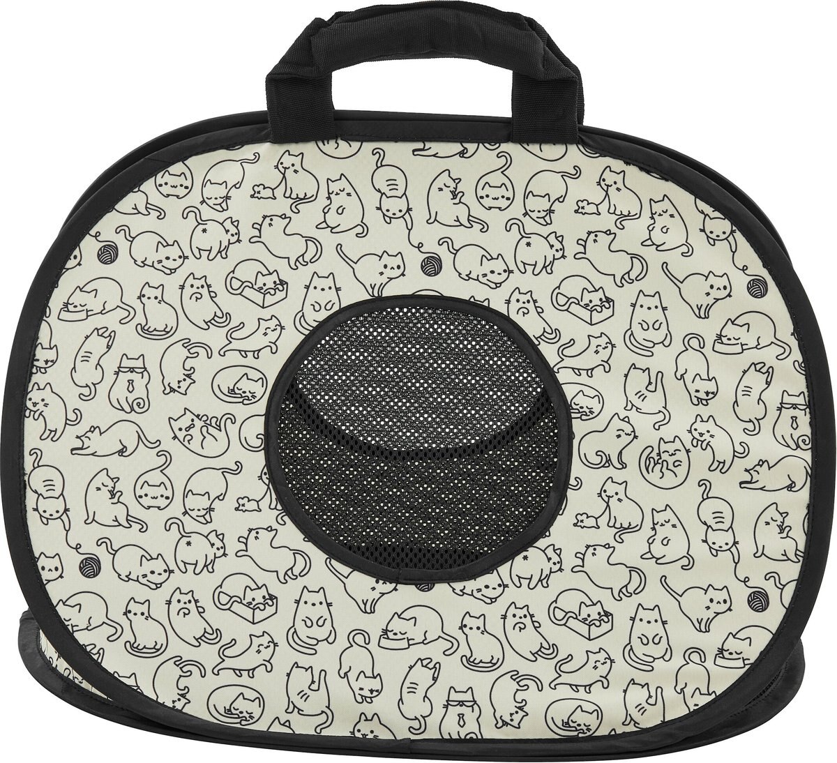 FRISCO Collapsible Cat Carrier Bag, Animal Sketch