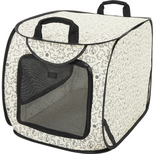 Frisco Collapsible Cat Cage, Litter Box, & Mat, Animal Sketch