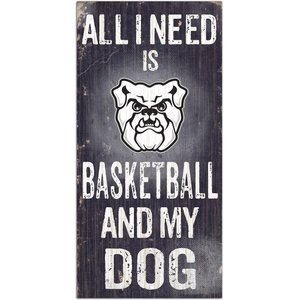 Fan Creations NCAA "All I Need is Football & My Dog" Wall Décor, Butler