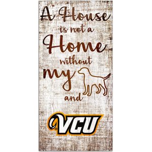 Fan Creations NCAA "A House is Not A Home Without My Dog" Wall Décor, VCU