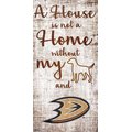 Fan Creations NHL "A House is Not A Home Without My Dog" Wall Décor, Anaheim Ducks