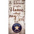 Fan Creations MLB "A House is Not A Home Without My Dog" Wall Décor, Houston Astros
