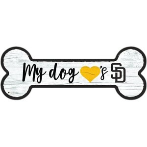 Fan Creations MLB Dog Bone Wall Décor, San Diego Padres 