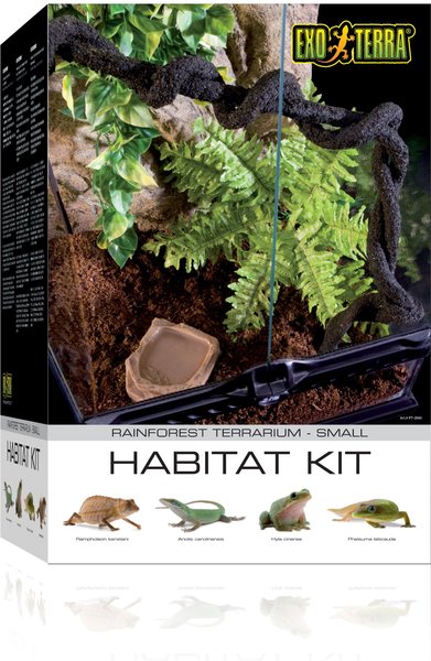 Exo Terra Rainforest Reptile Habitat Kit, Small slide 1 of 2