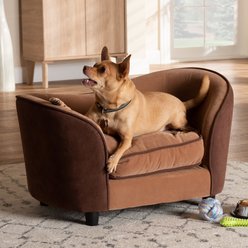 Baxton Studio Geron Fabric Upholstered Cat & Dog Bed slide 2 of 9