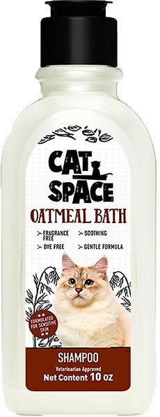 Cat Space Oatmeal Bath Cat Shampoo, 10-oz bottle slide 1 of 5