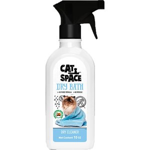 Cat Space Dry Bath Cat Shampoo, 10-oz bottle