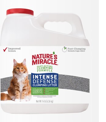 Nature's Miracle Intense Defense Scented Clumping Clay Cat Litter, slide 1 of 1