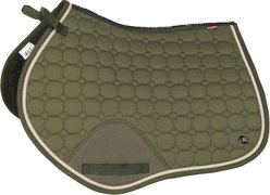 B Vertigo Zurich All Purpose Horse Saddle Pad, Beetle Khaki Green, Horse