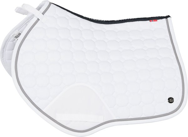 B VERTIGO Zurich All Purpose Horse Saddle Pad, White, Horse - Chewy.com