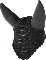 B Vertigo BVX Raxus Horse Ear Net, Black, Cob