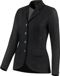 B Vertigo Gabrielle Womens Mesh Show Jacket, Black, 4