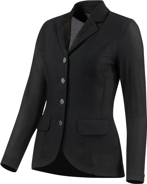 B Vertigo Gabrielle Womens Mesh Show Jacket, Black, 6 slide 1 of 3