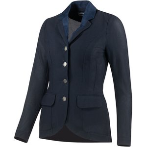 B Vertigo Gabrielle Womens Mesh Show Jacket, Navy Dark Blue, 6