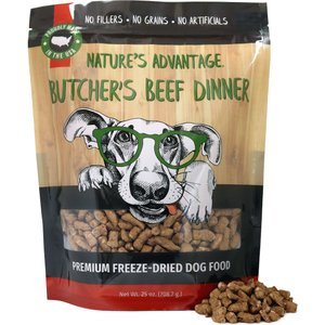 Nature's Advantage Grain-Free Butcher's Beef Dinner Dry Dog Food, 25-oz bag