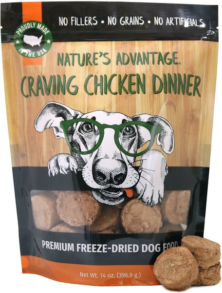 Nature's Advantage Grain-Free Craving Chicken Dinner Dry Dog Food, 14-oz bag slide 1 of 5