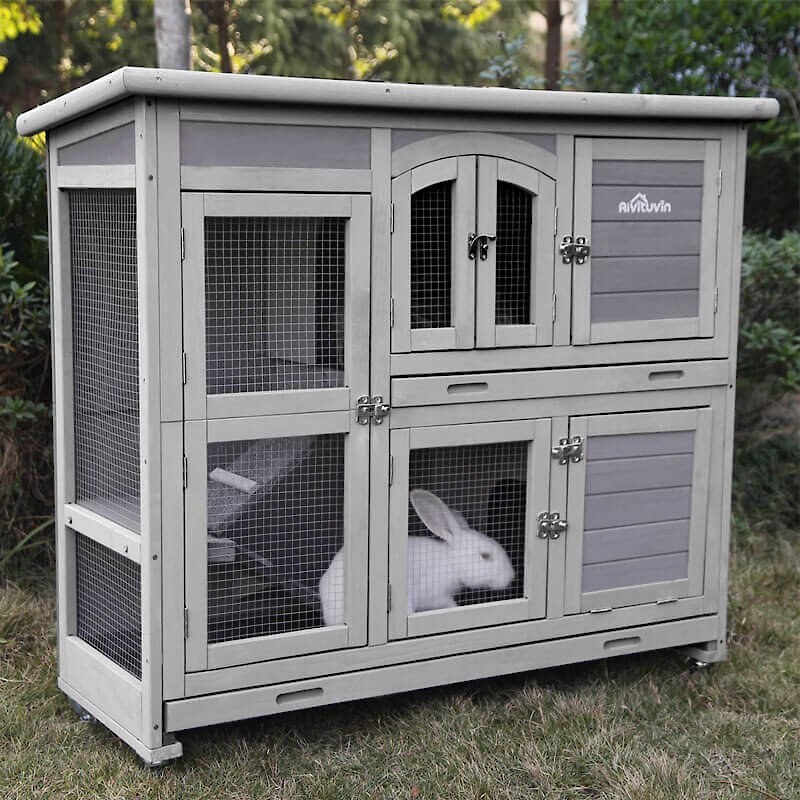 Kaytee premium two story hotsell rabbit hutch