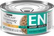 Purina Pro Plan Veterinary Diets EN Gastroenteric Savory Selects in Gravy with Chicken Wet Cat Food, 5.5-oz, case of 24