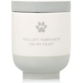 Pearhead Ceramic Pet Memory Jar, Gray