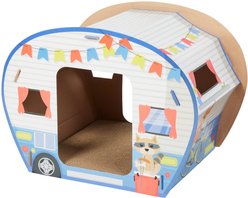 Frisco Camper Cardboard Cat House