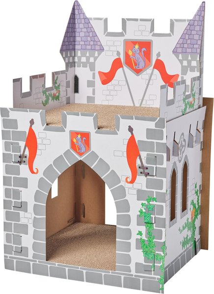 Frisco Castle Cardboard Cat House, 2-Story  slide 1 of 5