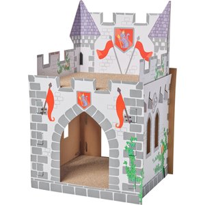Frisco Castle Cardboard Cat House, 2-Story 