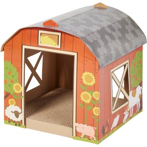 Frisco Barn Cardboard Cat House