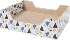 Frisco Step-In Cat Scratcher Toy with Catnip, Mixed Triangles
