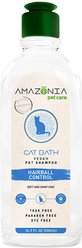Amazonia Cat Bath Hairball Control Vegan Cat Shampoo, 1-gal bottle