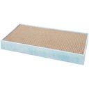 Frisco Double-Wide Cat Scratcher Toy with Catnip, 1 count, Blue Tie Dye