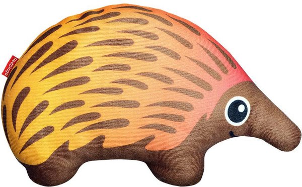 Red Dingo DURABLES Eddie the Echidna Squeaky Soft Dog Toy