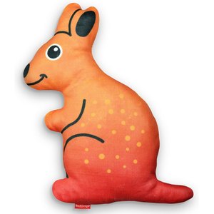 DURABLES Kath the Kangaroo Squeaky Soft Dog Toy