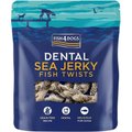 Fish4Dogs Sea Jerky Fish Twists Dog Treats, 3.5-oz bag