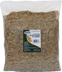 Exotic Nutrition Dried Black Soldier Fly Larvae Hedgehog Treats, 5-lb bag