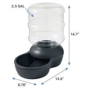 Frisco Wide Mouth Gravity Waterer, 2.5-gal