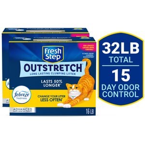 FRESH STEP Extreme Hawaiian Aloha Febreze Scented Clumping Clay Cat Litter 25 lb box Chewy