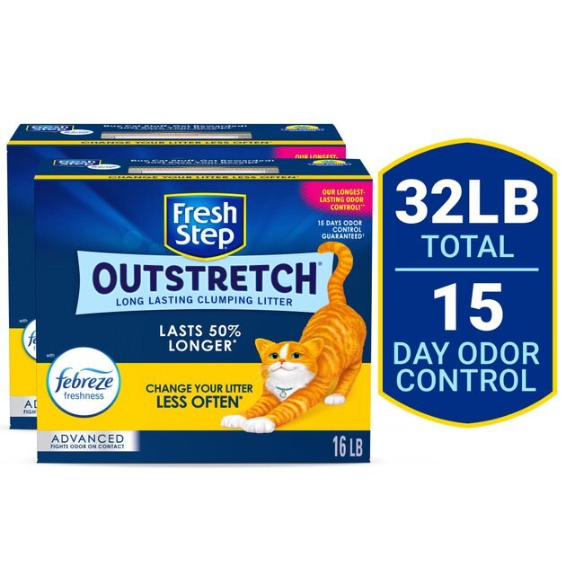 FRESH STEP Outstretch Advanced Concentrated Febreze Freshness Scented