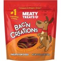 Meaty Treats Bac'n Creations Bacon & Cheese Flavor Strips Soft & Chewy Dog Treats, 25-oz bag
