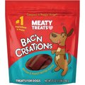 Meaty Treats Bac'n Creations Bacon & Peanut Butter Flavor Strips Soft & Chewy Dog Treats, 25-oz bag