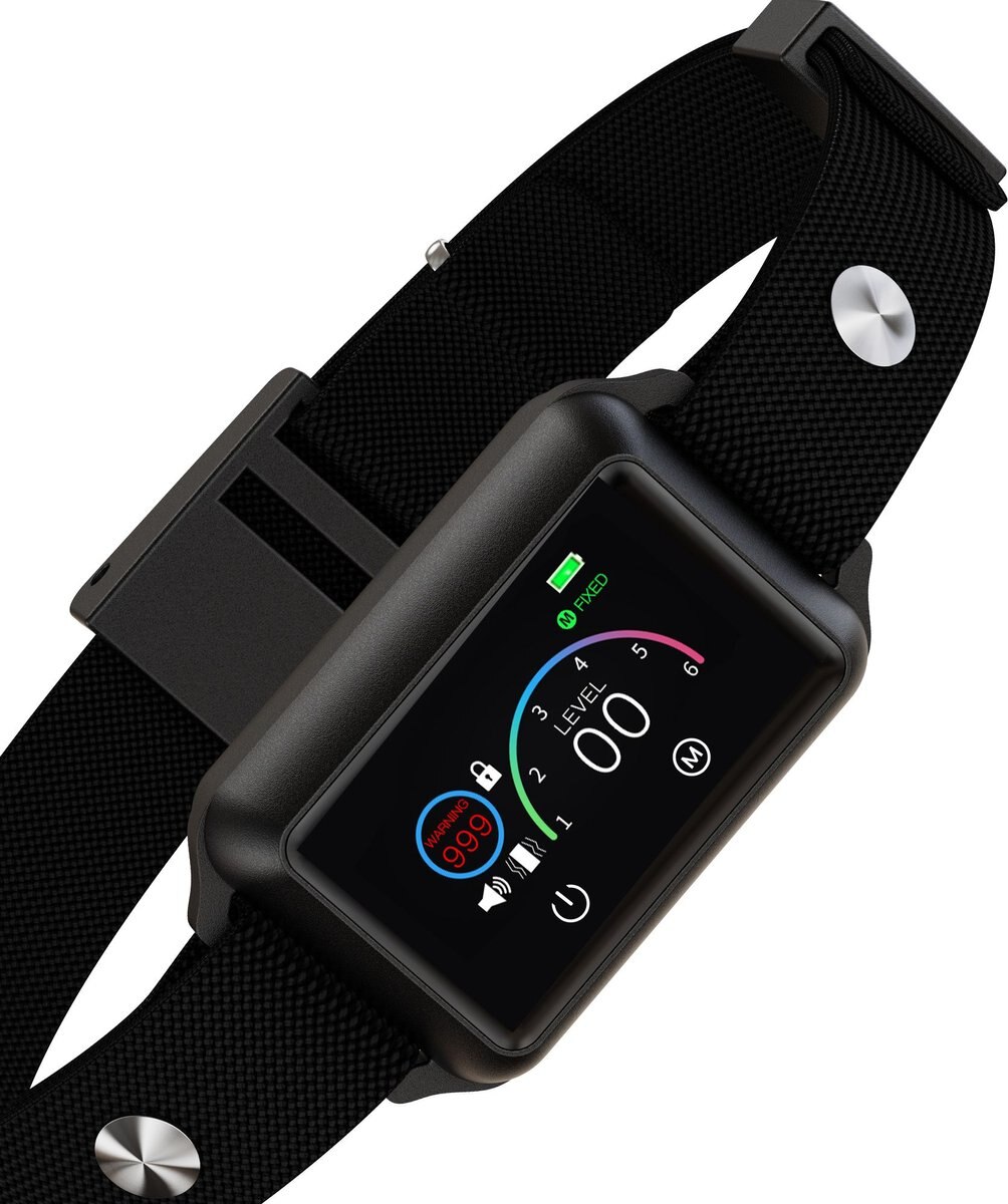 PETDIARY Smart Bark Waterproof Dog Bark Collar, Black