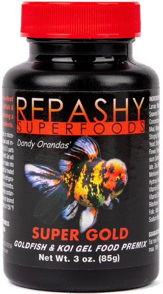 Repashy Superfoods SuperGold Gel Premix Fish Food, 3-oz bottle slide 1 of 2