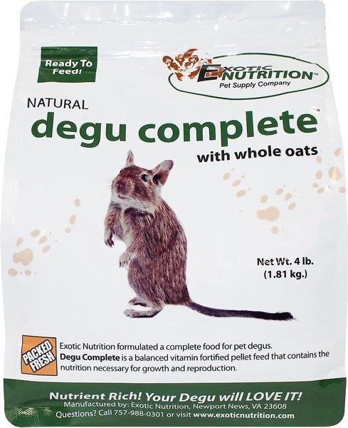 Exotic Nutrition Degu Complete Food, 4-lb bag slide 1 of 3